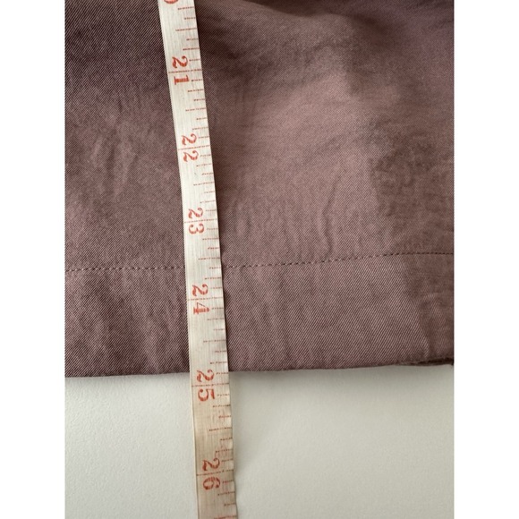 Madewell Top Women‎ Medium Relaxed Mauve Long Sleeve Formal Career Minimalist - Picture 7 of 8